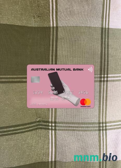 Australia Australian Mutual bank wygląd zdjęcia mastercard skan PSD + zdjęcie